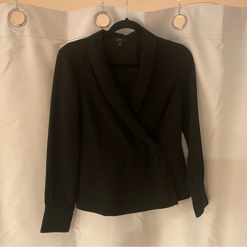 JCrew Wrap Blouse